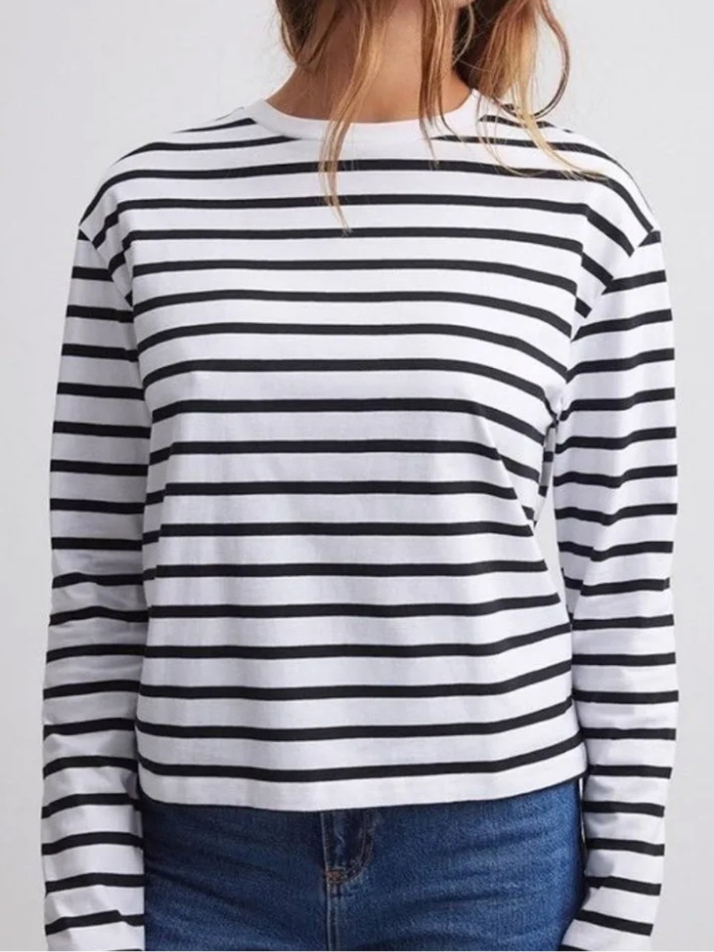 NA-KD Striped Long Sleeve